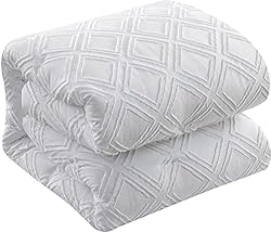 Stratford Park White Comforter Set Queen Size, 5