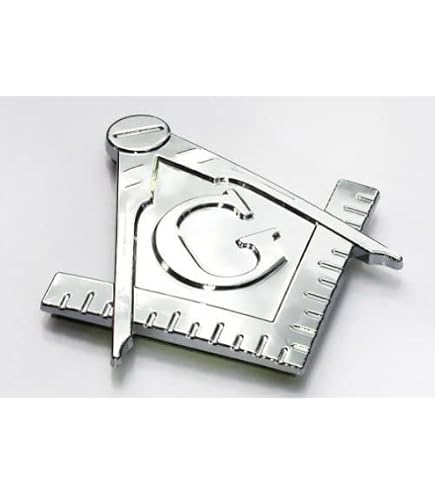 Autocollant Décalcomanie Logo Franc-maçon – Marque 3M – Adhésif Décoratif étanche Pour Véhicule, Fenêtre, Mur