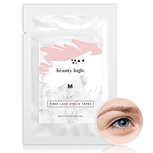 Beauty Logic USA Ultra Invisible Blends Into Skin Fiber Lace Eyelid Lift Kit 120pcs – No Glare | Non Surgical |Instant…