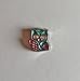 Pink and Turquoise HELLO OWL Floating Charm
