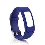 honecumi Replacement Bands Compatible Garmin Vivofit Wristband Watch Strap Men & Women-Garmin Vivofit 1 Replacement Watch Band/Strap/Bracelet Metal Buckle Clip-Free Size-Navy Blue