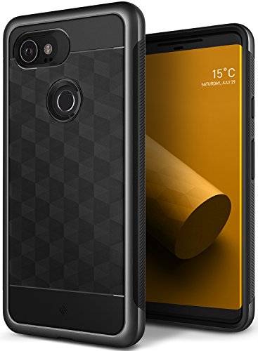 Google-Pixel-2-XL-Case-Caseology-Parallax-Series-Slim-Protective-Dual-Layer-Cover-Geometric-Design-for-Google-Pixel-2-XL-2017-Charcoal-Gray