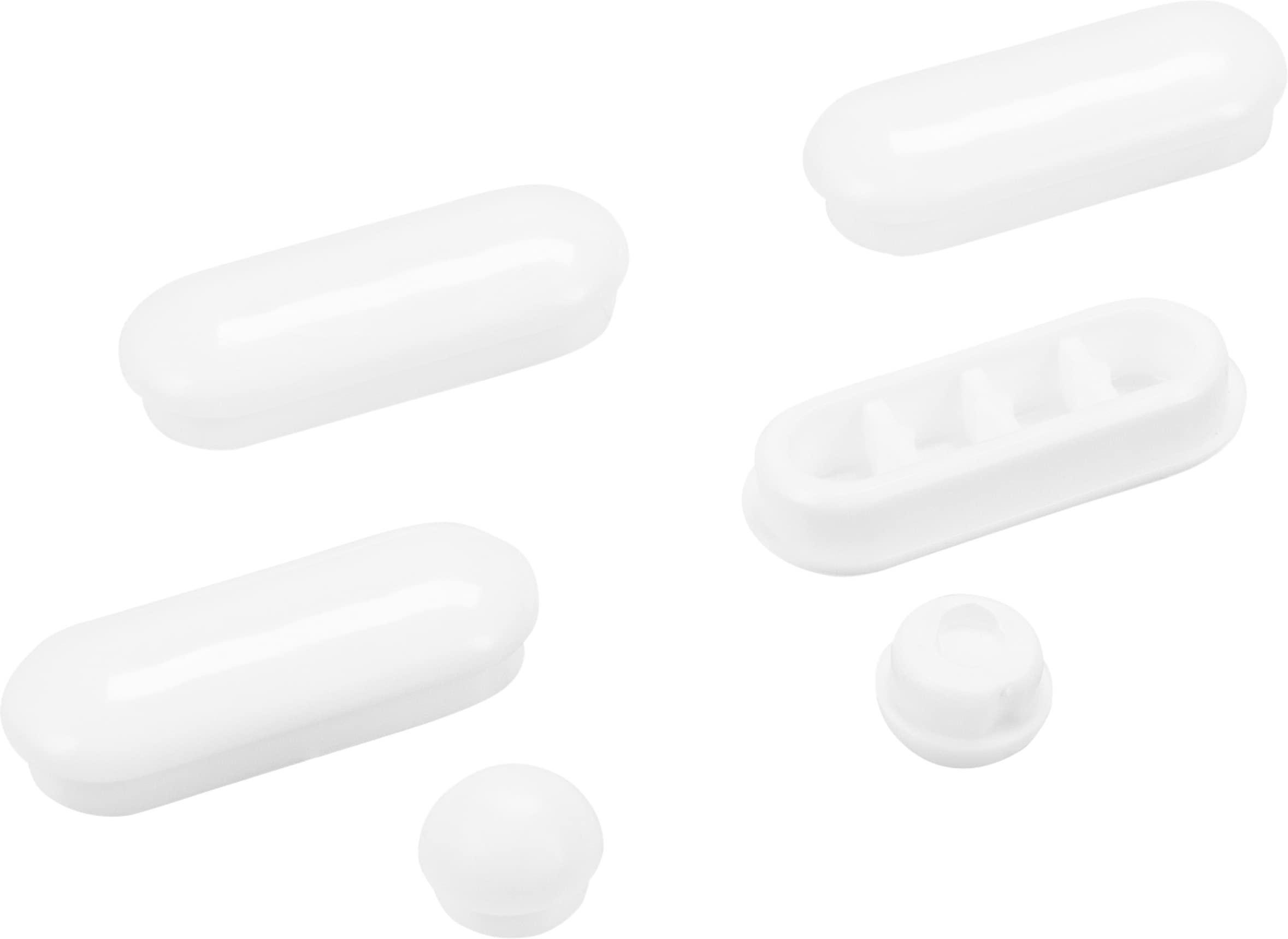 Cornat Buffer Set - Suitable for Cornat Toilet Seat Neda & Family Neo - White - Plastic/Shock Absorber/Buffer Set/Replacement Parts/Accessories / TEC365042