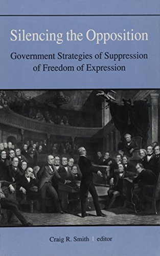 Silencing the Opposition: Government Strategies of Suppression (S U N Y Series in Speech Communication)
