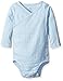 aden + anais Baby Long Sleeve Kimono Body Suit, Night Sky Blue, 3-6 Months