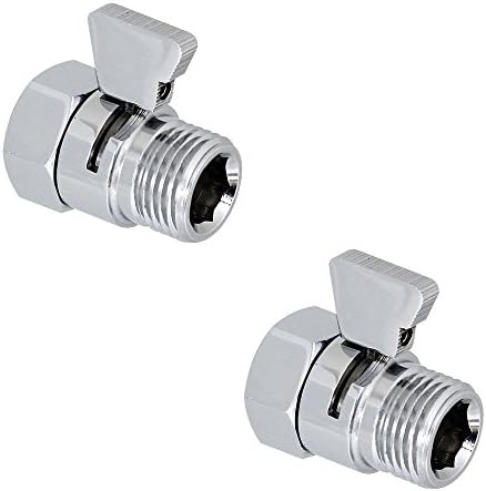 XVL Shower Head Shut-Off Valve Solid Brass 2 Pieces PT06A