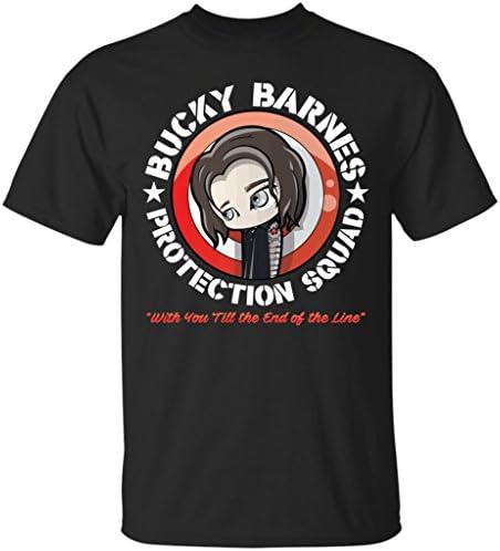 Civil War-Bucky Barnes Protection Squad T-Shirt-Unisex