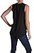 Azules Women's Deep Criss Cross Sleeveless Shirt
