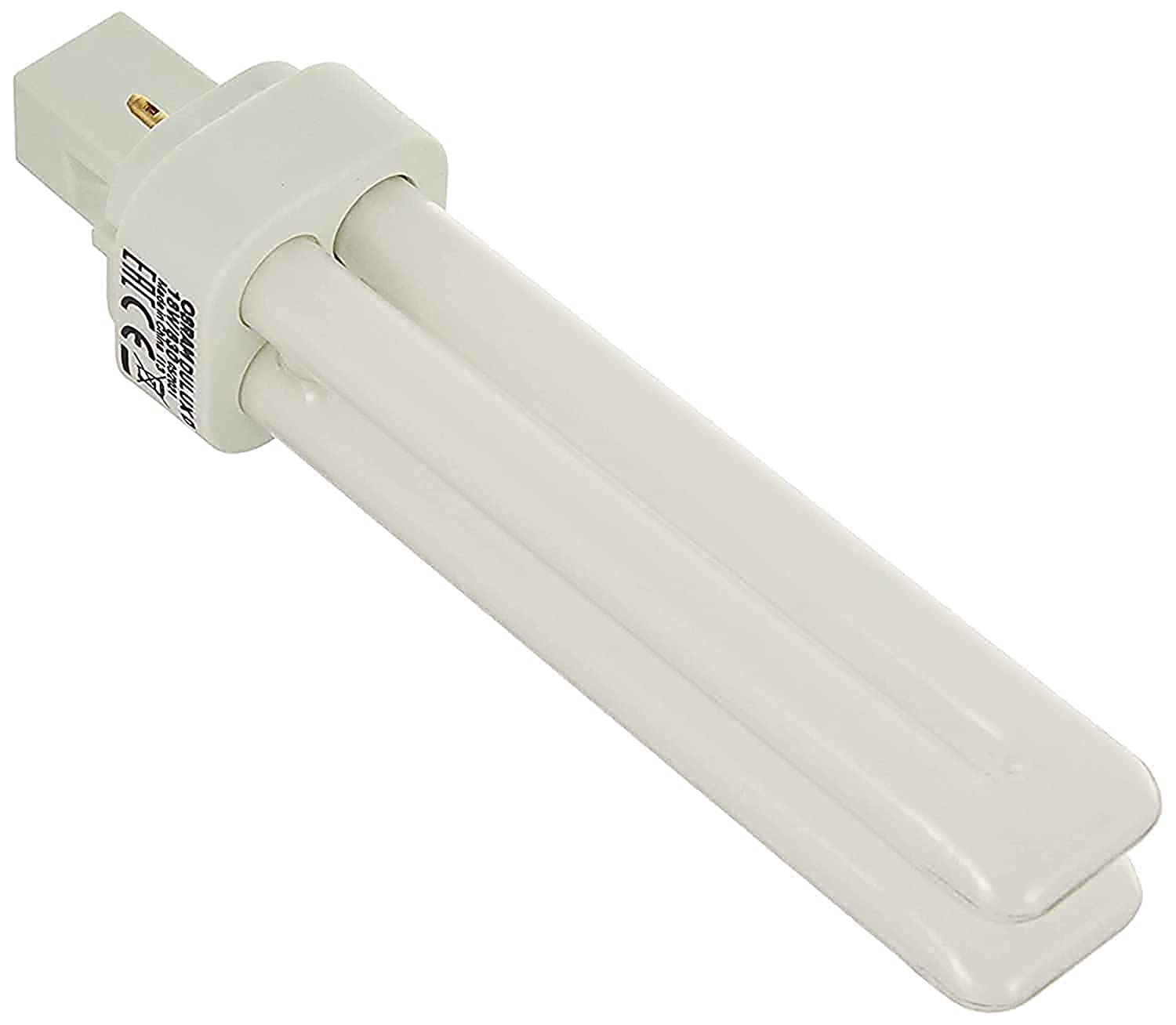 Osram DULUX D 18W/830 G24d2 (100W) FS1 153 mm compact LLp warm tone for CCG, 1 piece [Energy Class G] [Energy Class G]