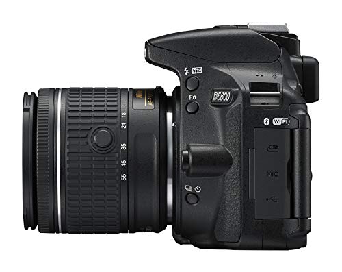 Nikon-1576-D5600-DX-Format-Digital-SLR-with-AF-P-DX-NIKKOR-18-55mm-f35-56G-VR-Lens-Black-Renewed