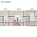 [10 Pack] BESTTEN Screwless Wall Plate Outlet Covers, 1 Gang Standard Size, Compatible with GFCI Outlet, USB Receptacle and Decor Light Switch etc. White