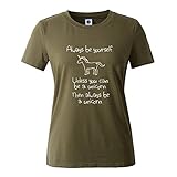 BLACKMYTH Summer Short Sleeve Women Top Tee Shirts Cotton Graphic T-shirts