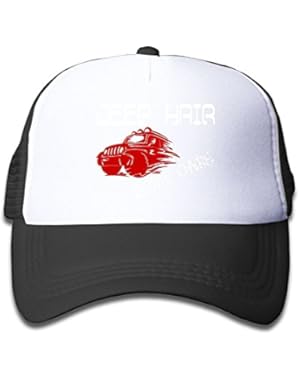 Jeep Hair Dont Care Baby-Boy Fashion Style Adjustable Baseball Caps