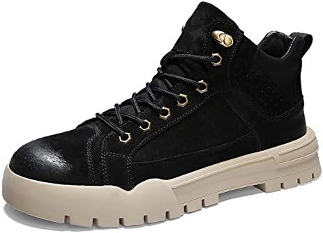 WENQU Ankle Boots for Men Leisure Work 