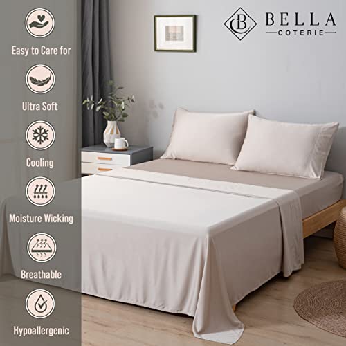 Bamboo Sheets Queen Size Made from 100 Organic Bamboo Softer than