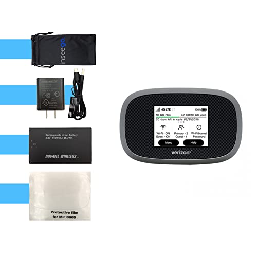 Verizon Jetpack Hotspot WiFi Device 4G LTE MiFi 8800L Mobile Hotspot Device Portable WiFi