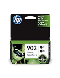 Cartucho de tinta negra HP 902 (T6L98AN), 2 cartuchos (3YN96AN)