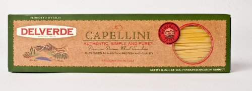 Delverde Capellini, 1-Pound (Pack of 12)