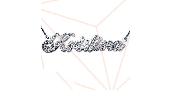Amazon.com: Bling Name Necklace 