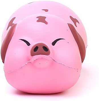 Skedee Soft Slow Rising Squishies Stress Reducer and Anxiety Relief Toys Autism Children Toy Pink Pig