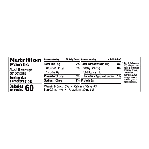 AMAZON BRAND – APLENTY, ROSEMARY FLATBREAD CRACKERS, 4.4 OZ