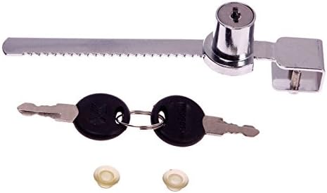 Door Keyed Lock 2 Keys. Suitable For Most Of Glass Cabinet And Show Case. Easy To Install