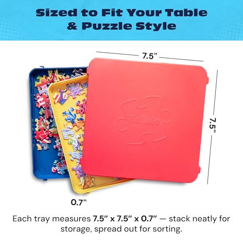 Buffalo Games - Puzzle Sorting Trays - 7 Count (Pack of 1)