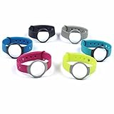 Weinisite Pack of 6 Colors Replacement Wristband Strap for Misfit Flash