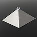 TOOGOO(R) Portable 3D Holographic Hologram Display Pyramid Stand Projector For iPad Tablet Tea-color