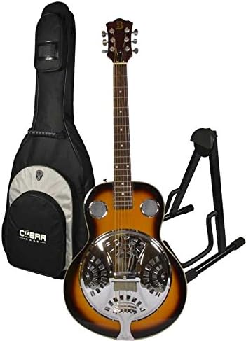 Resonator Guitar, Stand and Gig Bag by Bryce