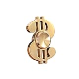 UCLL Fidget Spinner Dollar Sign Hand Spinning Toy EDC Focus Stress Reducer Toy Unique