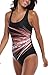 Charmleaks Women's One Piece Swimsuit Bathing Suit For Women
