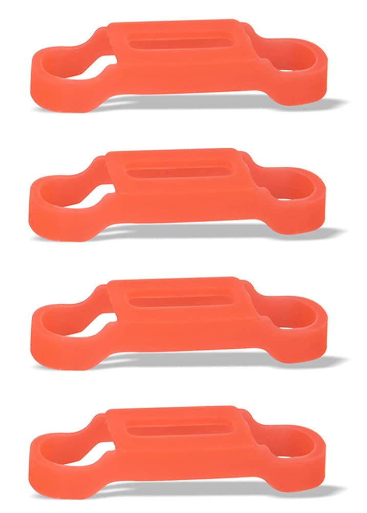 Hsthe Sea 4 x Propellers Holder Guard Prop Blade Stabilizer Silicone Propeller Holder Protector, Transport Protector Parts for DJI Mavic Mini/Mini 2/Mini SE Drone (Red)