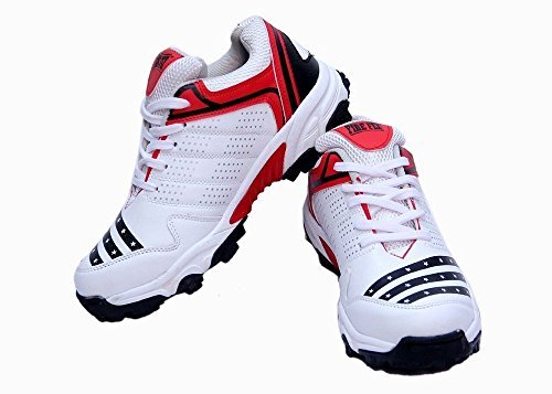 CW Men's White Batting Cricket Shoe All Rounder with Imported Sole (11 US) - Thumbnail 5