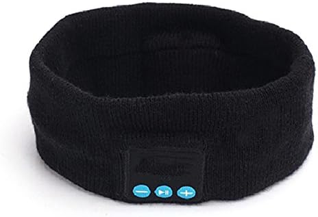 Wenquan,Universal Bluetooth Headphone Stereo Headset Sports Headband Running (color:BLACK)