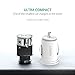 AUKEY Car Charger, Flush Fit Dual Ports & 4.8A Output for iPhone 7 / 6s / Plus, iPad Pro / Air 2 / mini, Samsung Galaxy Note8 / S8 / S8+ and More - White