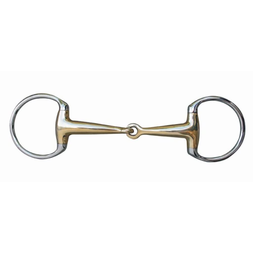 HKM Eggbutt Bit 9869 Grey 65/135 Width