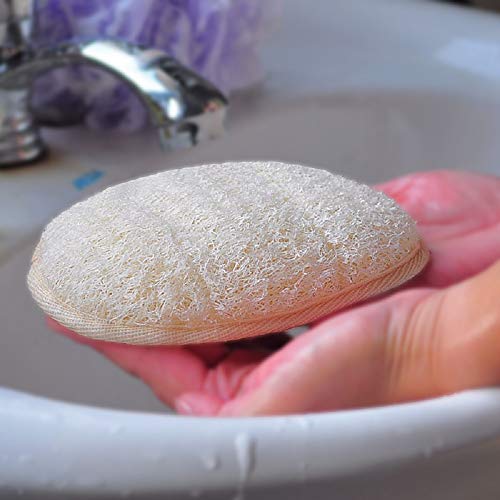 Natural Loofah Sponge Perfect Daily Skin Care(3 Pack)