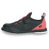 900 Global 3G Men's Speed Dial Right Hand Bowling Shoes - Black/Red 13 M US
