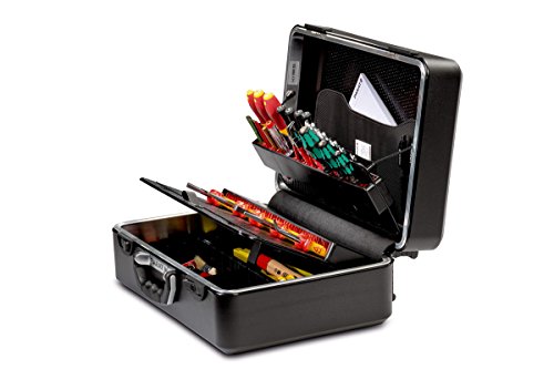 Parat 92000171 Cargo Werkzeugkoffer mittlere Größe, 1 Stück, 460 x 185 x 310 mm, Schwarz, 92.000.171 – Bild 4