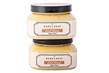 Bend Soap Company All Natural Sugar Scrub for Face and Body â€“ Contains Cane Sugar, Coconut Oil and Olive Oil Plus Essential Oils and More â€“ 10oz Jar â€“ 2 Pack (Sweet Orange Flavor)
