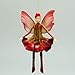Tassie Design Handmade RED Rose Fairy Doll - with Wings