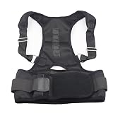 Airkoul Magnetic Posture Support Brace Back Posture Corrector Shoulder Posture Support Strap for Women Men Improve Posture Correction Computer Sitting Work Prevents Slouching (L)