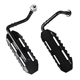 Front Foot Pegs Compatible for 1997-2006 Jeep Wrangler TJ 2door Exterior Door Hinge Foot Peg Rest Pedal Pair