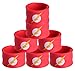 Justice League Superhero Slap Bracelet for Kids Boys & Girls Birthday Party Supplies Favors (7 Pack The Flash)