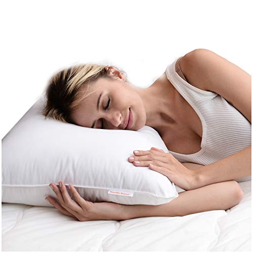 Homelike Moment King Bed Pillows for Sleeping 2 Pack DownAlternative