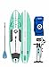 iROCKER All-Around Inflatable Stand Up Paddle Board 10' Long 32
