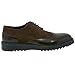 alpine swiss ALEC Men’s Ripple Sole Wingtip Shoes Leather Lining & Insole - Runs 1 Size Big