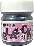 Deleter Manga Ink - 30 ml Bottle - Black 3 (Waterproof with Matte Finish)