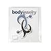 BodyJewelryOnline 316L Surgical Steel 16G Labret Monroe Lip Ring Stud Tragus Forward Helix Earrings Piercing Labret Barbell 5/16 Inch (8mm)